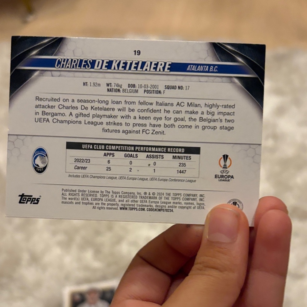 Soccer Trading Card Set - Multicolor - Picture 9 of 10